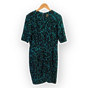 Anthropologie Green Dress